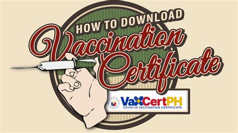 VaxCertPh: How to Download Philippines Vaccine .